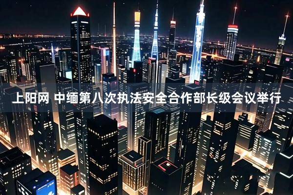 上阳网 中缅第八次执法安全合作部长级会议举行